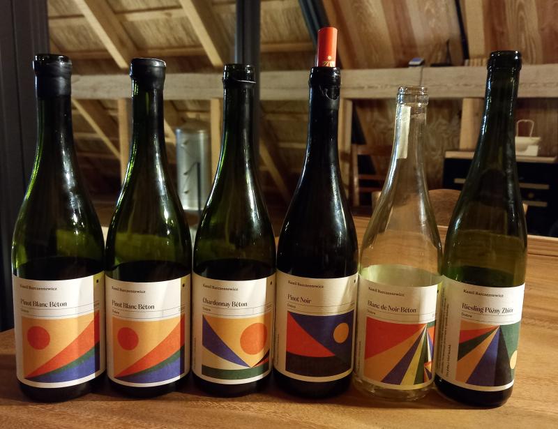 Autumn tasting at Kamil Barczentewicz's winery